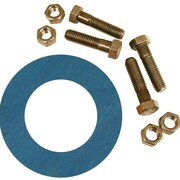 JONES STEPHENS 1-1/4 in. Asbestos-Free Ring Gasket Kit, 1/2 in. x 2-1/4 in. Bolt Size G53113